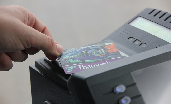 Picture of a Bus smartcard